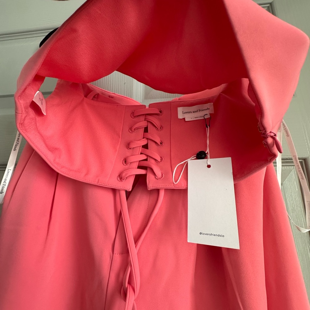 Lovers + Friends Pink Wide Leg Jumpsuit - Picture 5 of 8